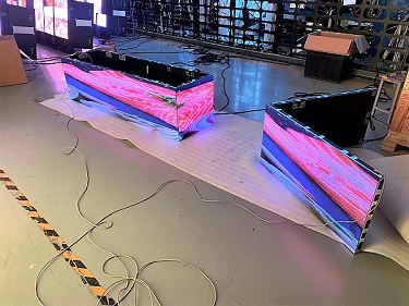 מסך Led מרובע ללא תפרים